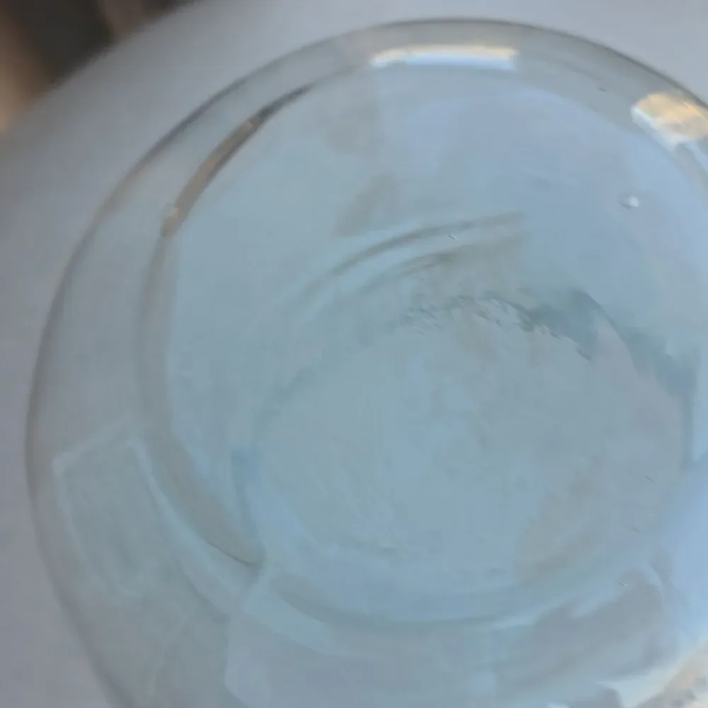 BLOWN GLASS  TERRARIUM - or VASE -  approx 6 inches tall
